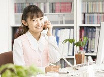 オフィスワークのサポートなど多岐にわたります